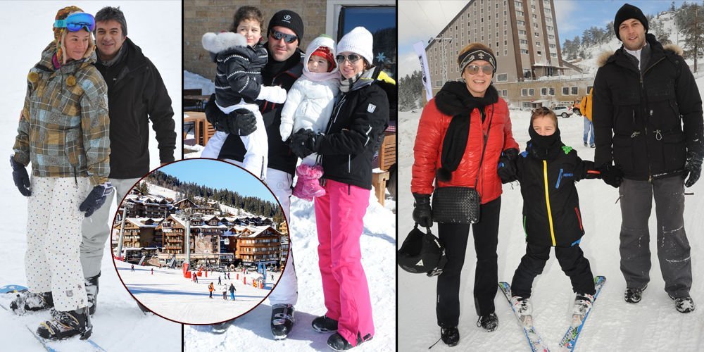 Courchevel yolcuları