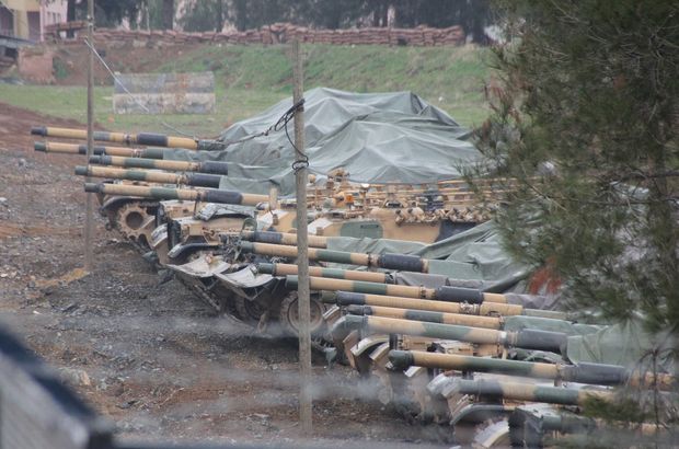 TSK Afrin'e düzenleyeceği olası operasyon için kente giriş yapacağı 7 nokta belirlendi