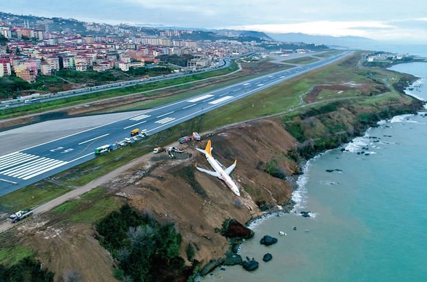 Trabzon Havalimanı'nda güvenlik alanı yok