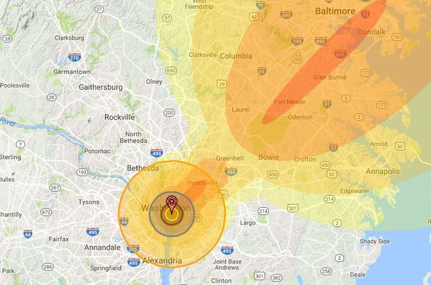 Herhangi bir yere nükleer bomba atılırsa ne kadar kayıp yaşanır?