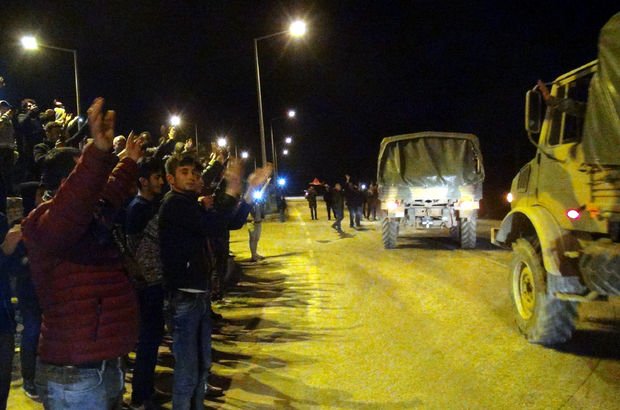 Sınıra sevkiyat, El Bab'daki ÖSO birlikleri Hatay'da
