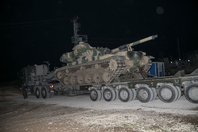 Afrin operasyonunda son dakika: Tanklar Suriye'de! TSK ve ÖSO ilerliyor