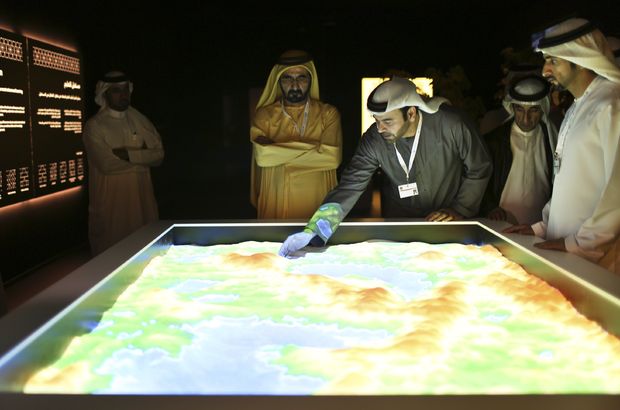 Katar'ın silindiği harita kaldırıdı