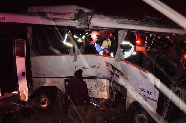 Konya'da zincirleme trafik kazası: 20 yaralı