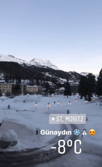 Alişan ve Buse Varol, İsviçre'de tatil yapıyor