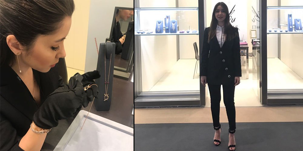 İtalya'da mücevher fuarında