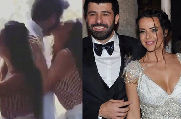 Nursel Ergin'den eşi Murat Akyer'e öpücük - Magazin haberleri