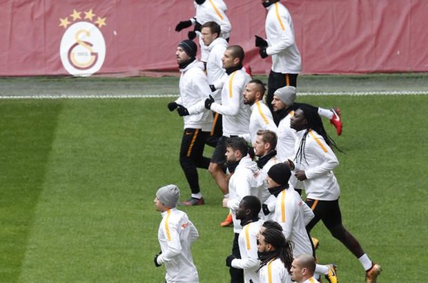 Galatasaray, Osmanlıspor maçı hazırlıklarını sürdürdü