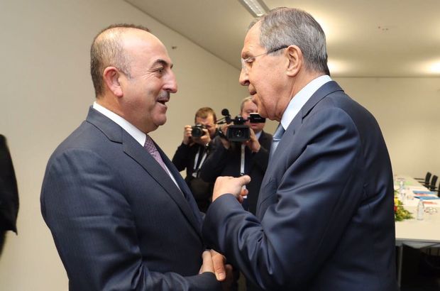 Dışişleri Bakanı Çavuşoğlu Rus mevkidaşı Lavrov'la görüştü