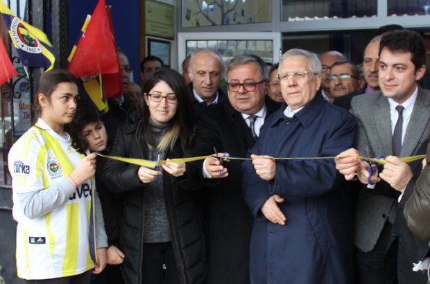 Fenerbahçe Başkanı Aziz Yıldırım, Rize'de açılışa katıldı