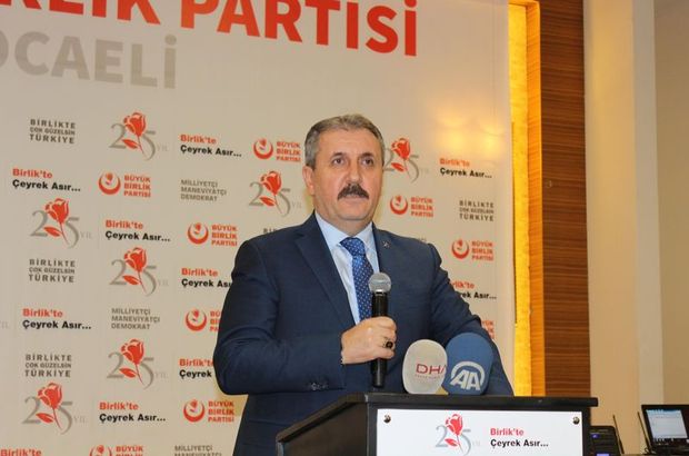 Mustafa Destici'den Türk Tabipler Birliği'ne tepki