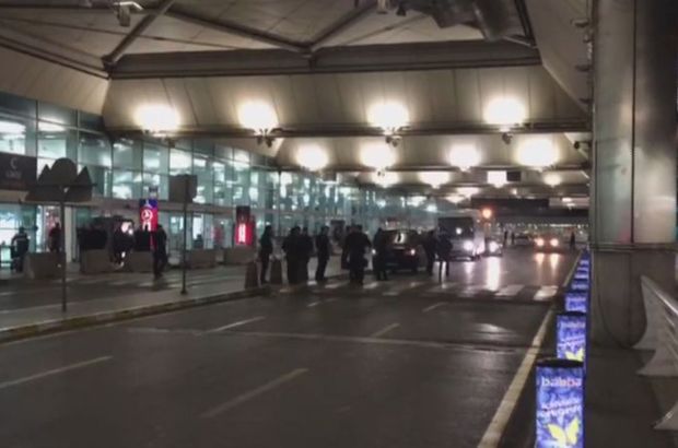 Atatürk Havalimanı'nda hareketli dakikalar