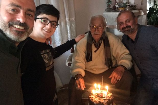 Harun Kolçak'ın babası Eşref Kolçak'a sürpriz doğum günü - Magazin haberleri