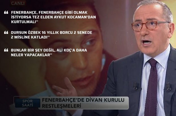 Fatih Altaylı: ''Hagi, Fenerbahçe'de olsaydı Aykut Kocaman onu da oynatmazdı''