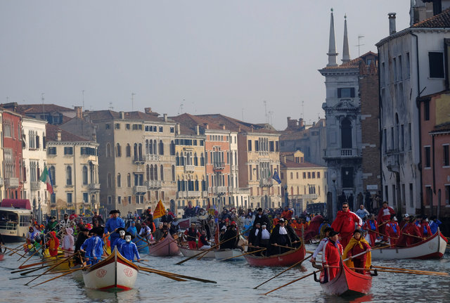 Venedik'te karnaval heyecanı