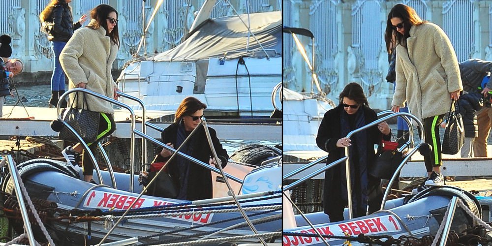 Bebek'ten tekneyle eve