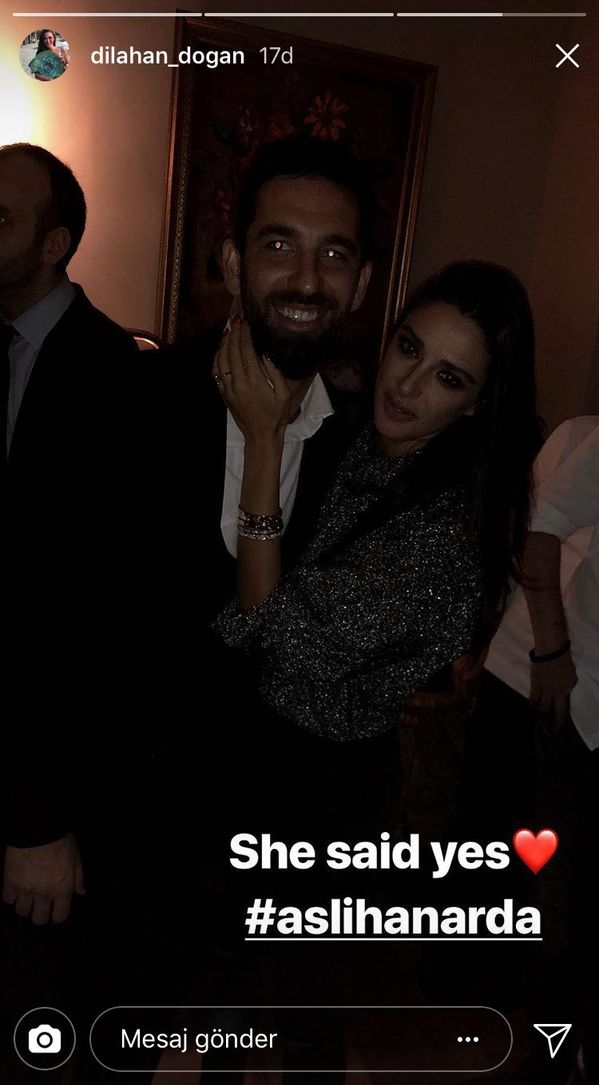 Arda Turan, Aslıhan Doğana evlenme teklif etti Aslıhan Doğan kimdir Arda Turan, Aslıhan Doğana evlenme teklif etti Aslıhan Doğan kimdir