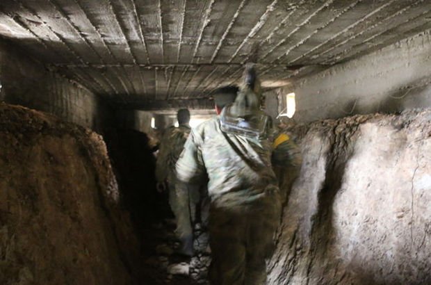 Afrin'de zorlu görev! Tünellerde terörist avı