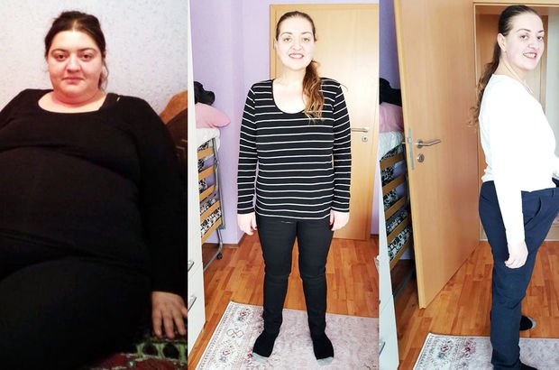 Hatice Koçak kızı için 6 ayda 55 kilo verdi