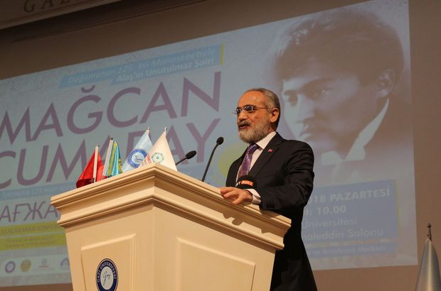 Mağcan Cumanbay Ankara'da anıldı