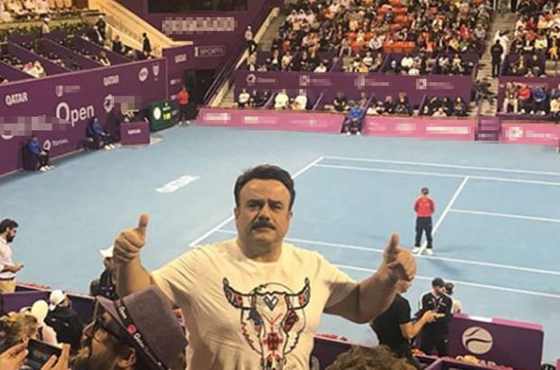 Bülent Serttaş, Katar Açık Tenis Turnuvası'nı izledi  - Magazin haberleri