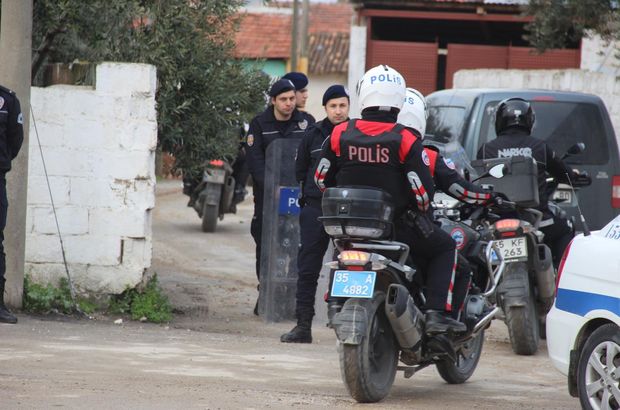 İzmir'de hava destekli uyuşturucu operasyonu