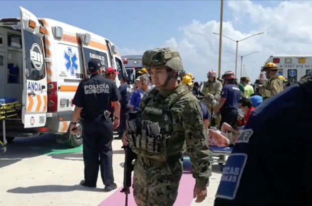 Meksika'da feribotta patlama: yaralılar var!