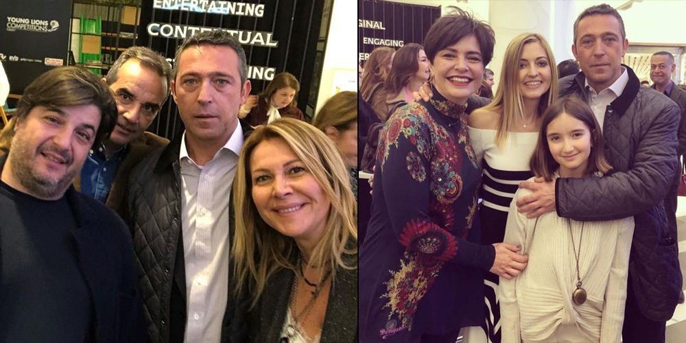 Koç'tan imza selfie'si