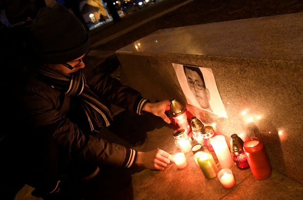 Slovakya'daki gazeteci suikastının aydınlanması için para ödülü