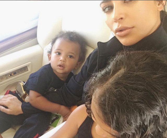 Kim Kardashian, Chicago bebekle ilk pozu verdi - Magazin haberleri