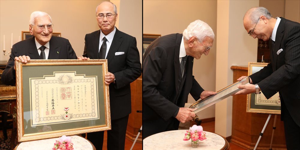 Gökyiğit'e Japonya Devlet Nişanı