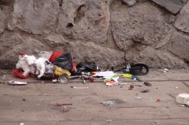 Kars'ta karakol yakınındaki şüpheli çanta fünye ile patlatıldı