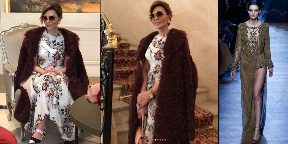 Defile izlemeye Paris'e...