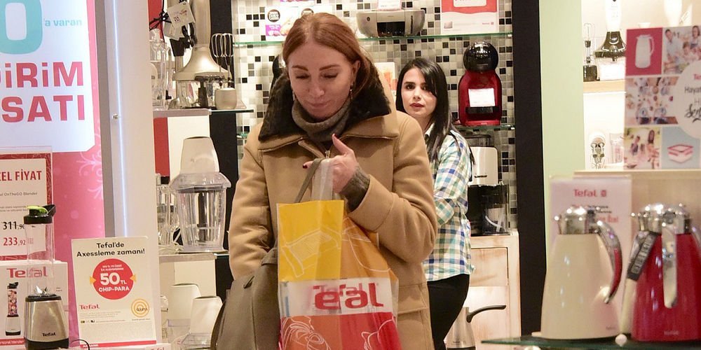 Evdeki tartıyı yeniledi