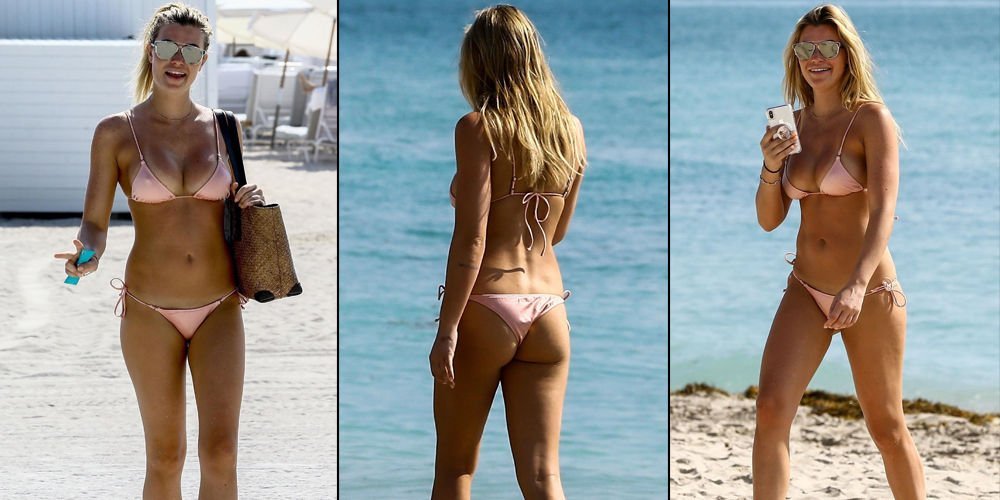 Miami'nin sarışın güzeli