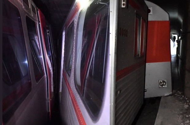 Ankara'da metro kazası! Seferlerde aksama