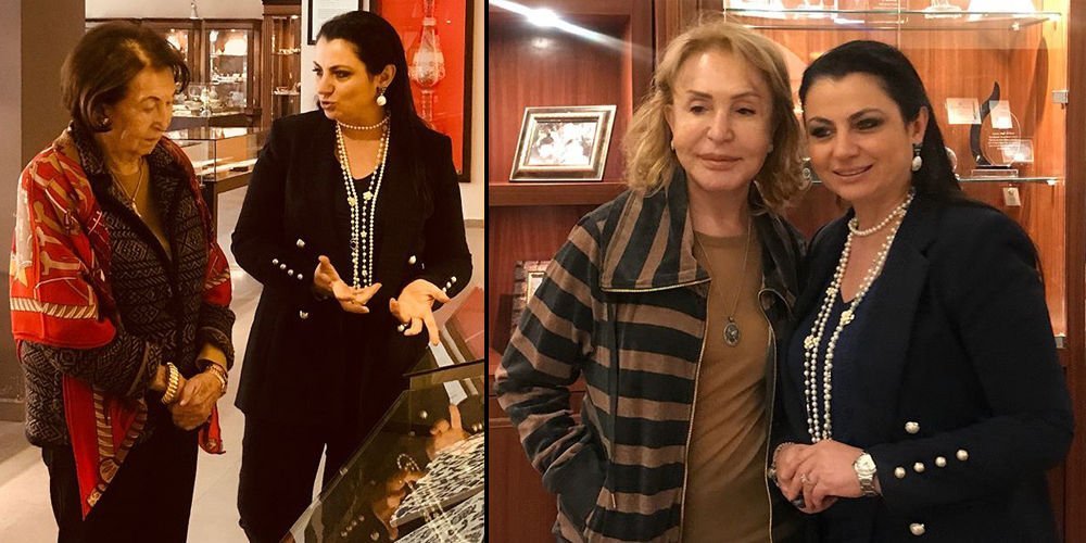 Simavi ve Arsel müze gezdiler