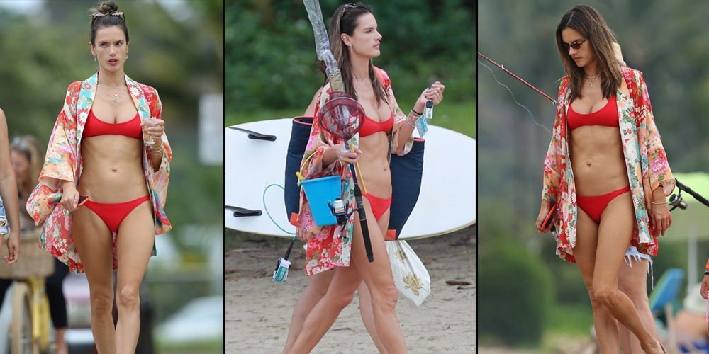 Alessandra hayran bıraktı