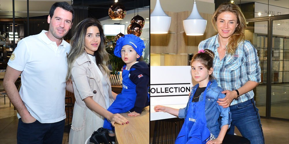 Çocuklar mutfağa girdi