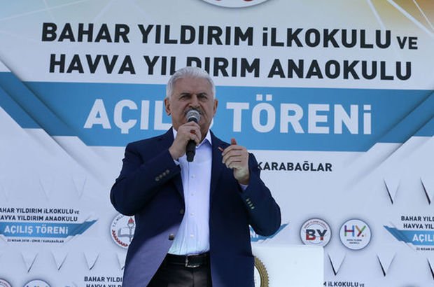 Yıldırım: Tepelerine çökeriz, bu bayrağı indirmeyiz