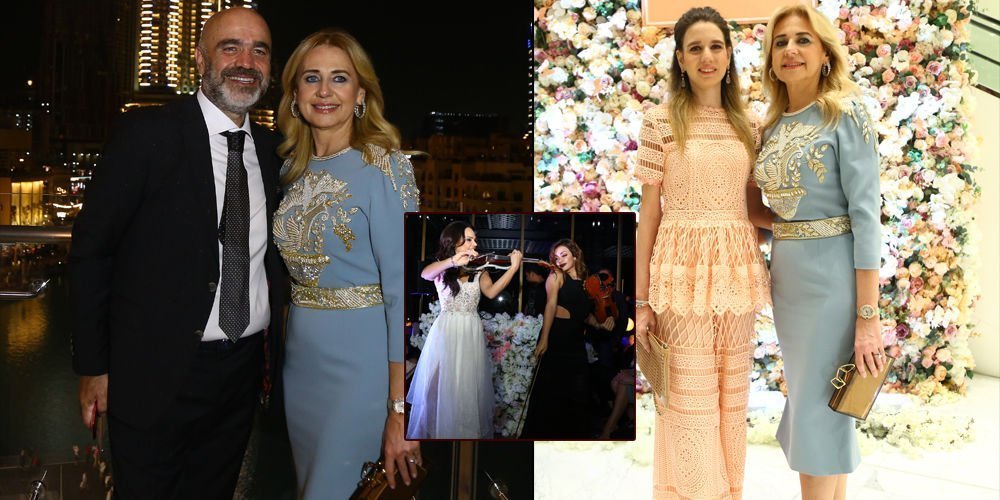 Dubai'de görkemli gece