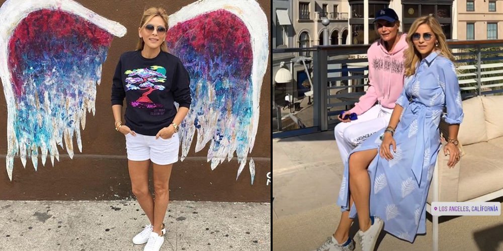 Los Angeles'ta buluştular