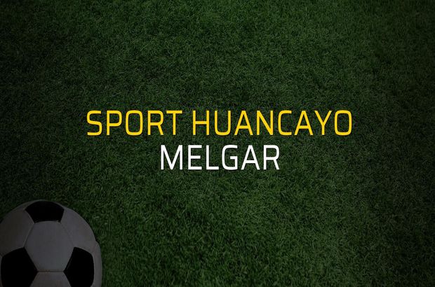 Sport Huancayo - Melgar maç önü