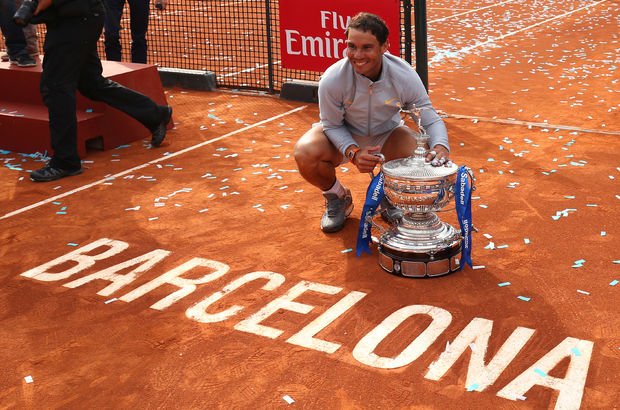 Barcelona'da şampiyon Nadal