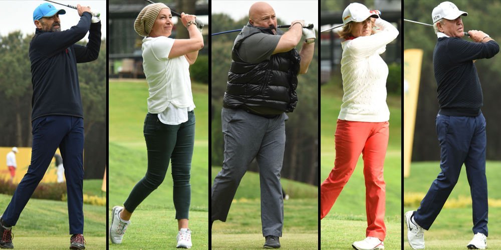 Golf sahasında kıyasıya mücadele