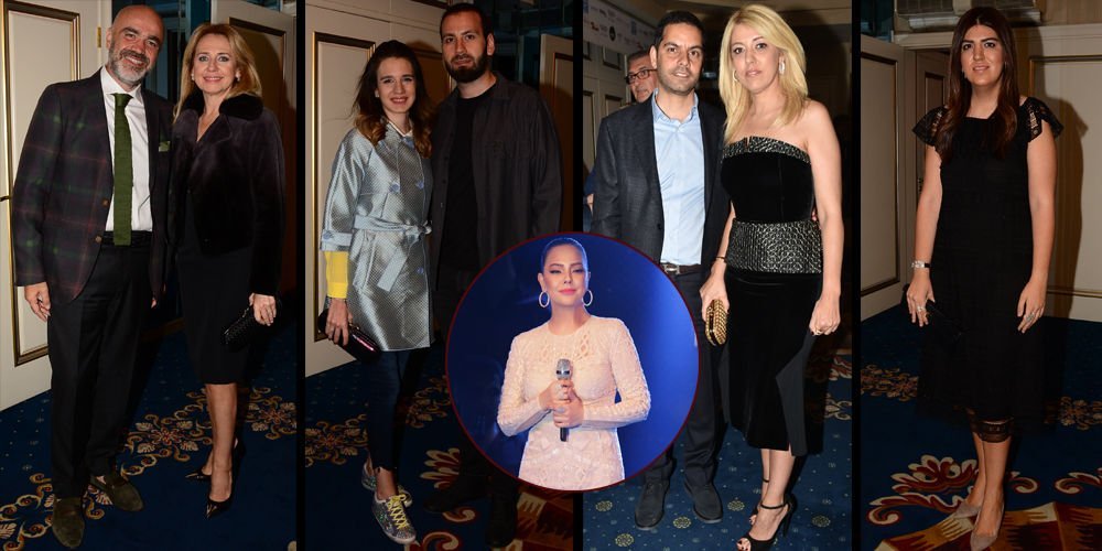 Gündeş söyledi sosyete dinledi