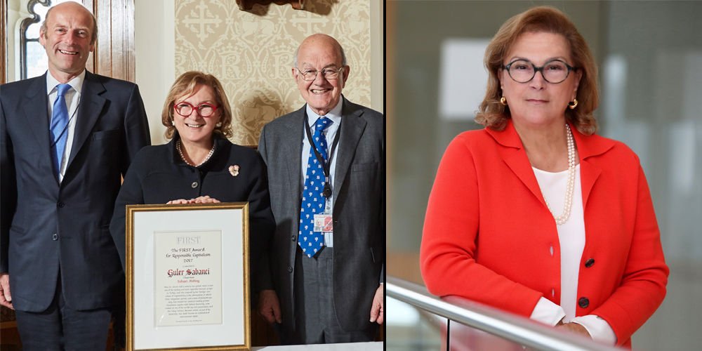 Yılın sorumlu lideri 'Güler Sabancı'...