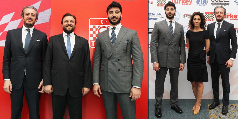 Sarayda ralli heyecanı