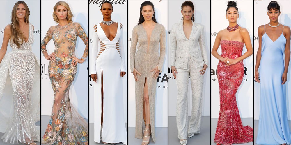 Cannes'da amfAR zarafeti