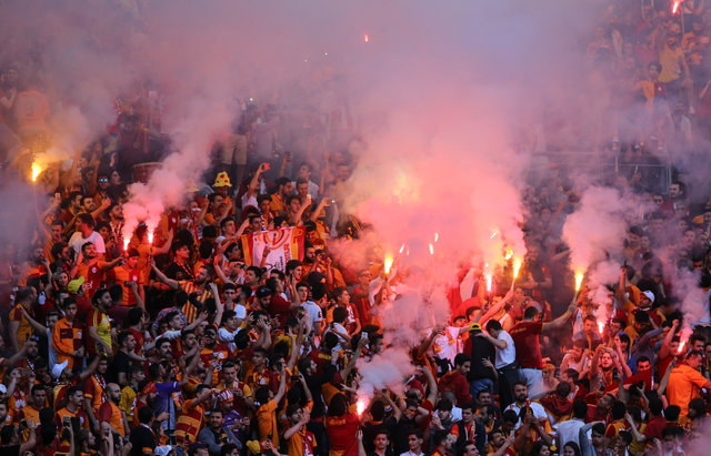 Galatasaray 21. şampiyonluğunı kutladı! Aleyna Tilki şov yaptı! İnanılmaz kareler...